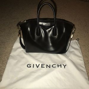 Givenchy Medium Antigona Box Leather Satchel